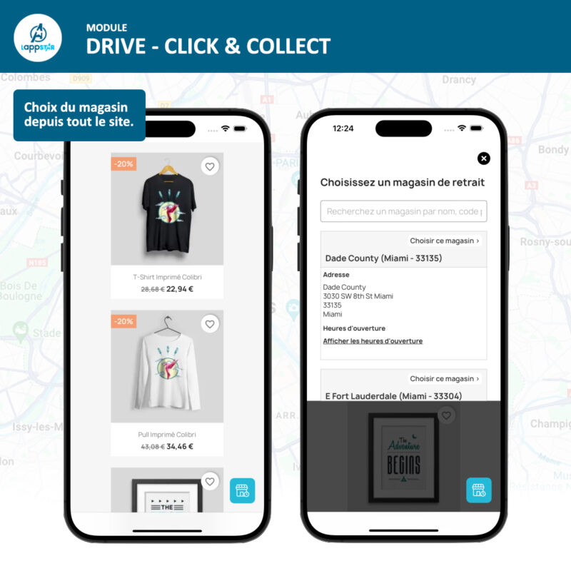 Prestashop Click & Collect - Drive - Lockers | Retrait en magasin